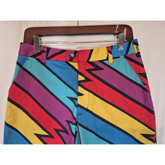 Loudmouth Golf Men's Colorful John Daly Captain Thunderbolt Shorts 32 - Picture 3 of 7